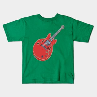 Electro-acoustic guitar Kids T-Shirt